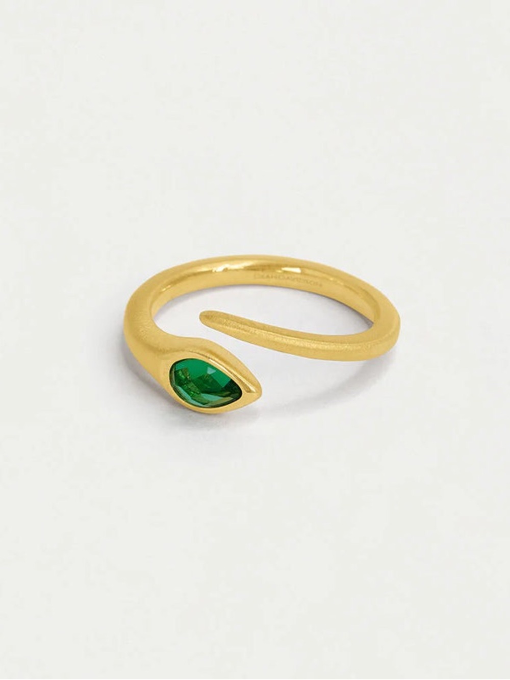DEAN DAVIDSON ETERNA STACKING RING - VERDANT GREEN